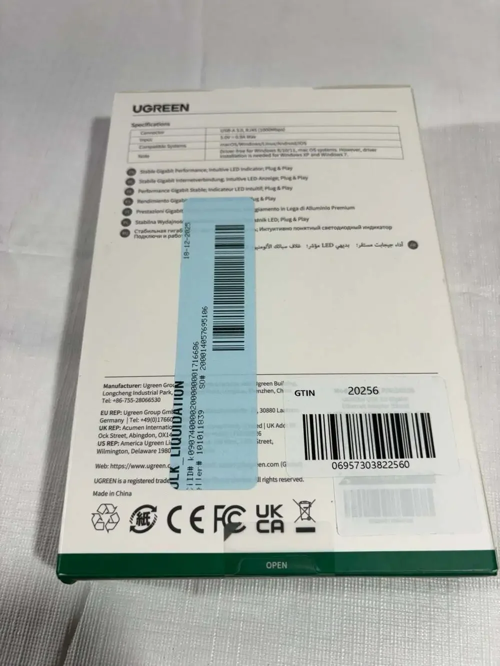 UGREEN usb gigabit